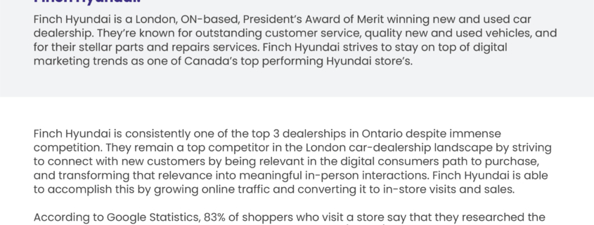 finch hyundai case study